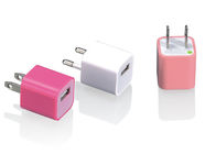 Singolo caricatore ad alto rendimento per Apple, colore di commutazione della parete di 5V 1A USB dell'alimentazione elettrica multi