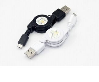 Cavi ritrattabili del caricatore del cavo del usb del micro