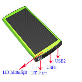 l'energia solare portatile 8000mAh conta il carico di potere di alta efficienza