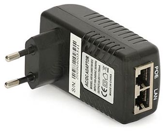 Spina di CA dell'AU/Stati Uniti che commuta il singolo adattatore 48V 0.5A 24W di potere di Poe del porto