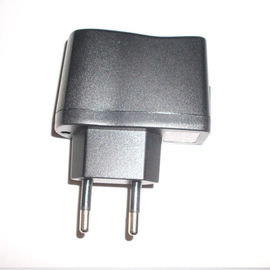 Il nero universale/bianco del Regno Unito EN60950-1 del caricatore del Usb del telefono cellulare del portatile 500Ma 5V 2A