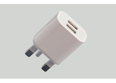 Adattatore doppio della parete di USB del caricatore del telefono cellulare dell'ABS 5V 2.1A Samsung