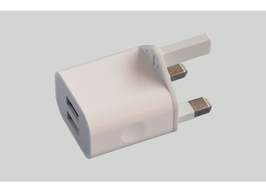 Adattatore doppio della parete di USB del caricatore del telefono cellulare dell'ABS 5V 2.1A Samsung