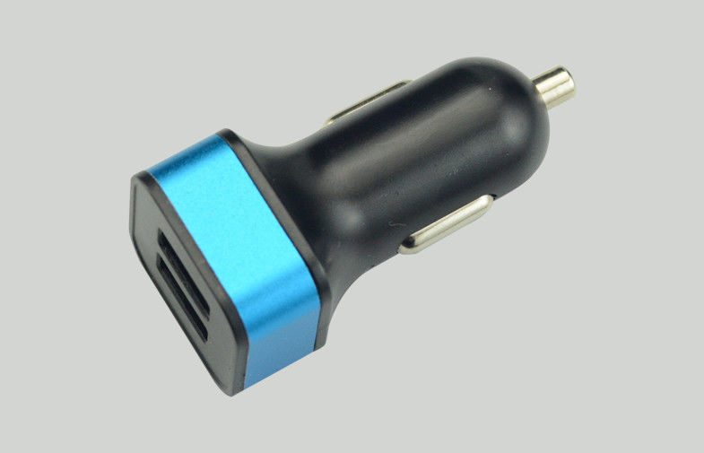 Adattatore variopinto portatile dell'automobile di USB dell'anello del metallo per Iphone/Samsung