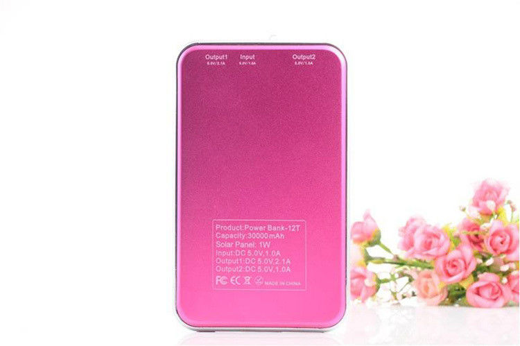 La Banca portatile impermeabile di energia solare dell'OEM per multi colore blu arancio dorato nero Iphone6